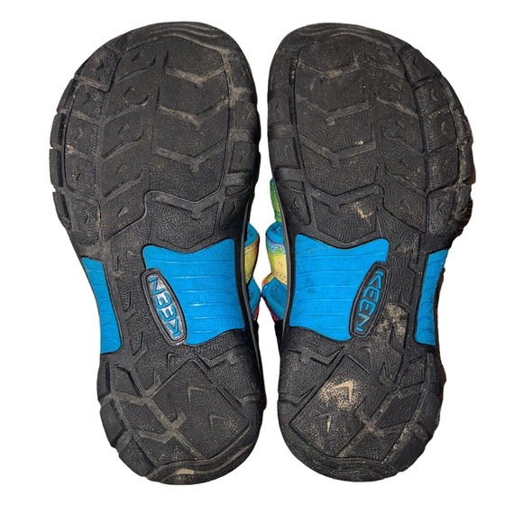 Keen Newport H2 Kids Size 4 Rainbow Tie Dye 1018441 Sandals Water Shoes Outdoor - Picture 6 of 6